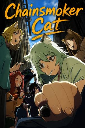 Chainsmoker Cat poster